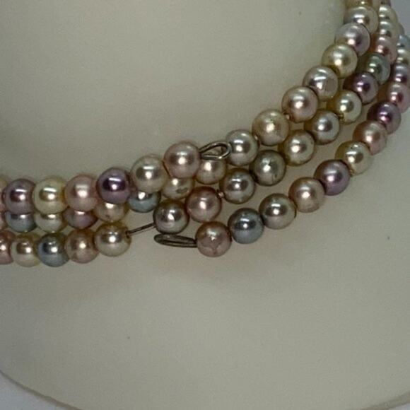 Love Hope Faith Beaded 3-Layer Stretch Bracelet - Picture 4 of 6